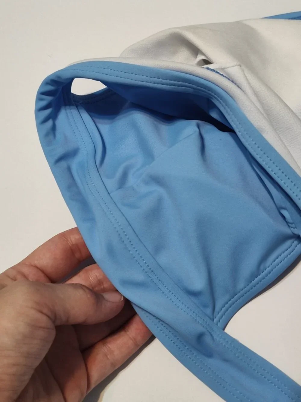 Light blue womens swimstuit swim bikini size L like new